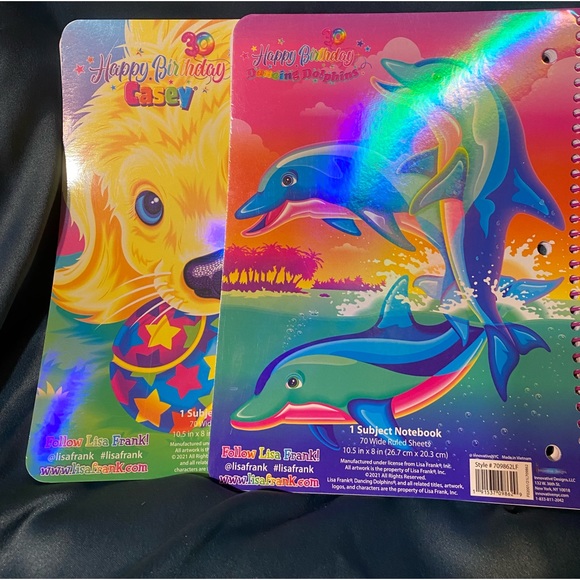 Lisa Frank Theme Notebooks - Picture 2 of 3